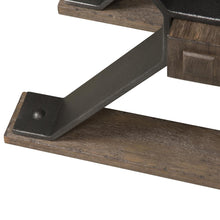Sonoma Road Chair Side Table in Weathered Beaten Bark