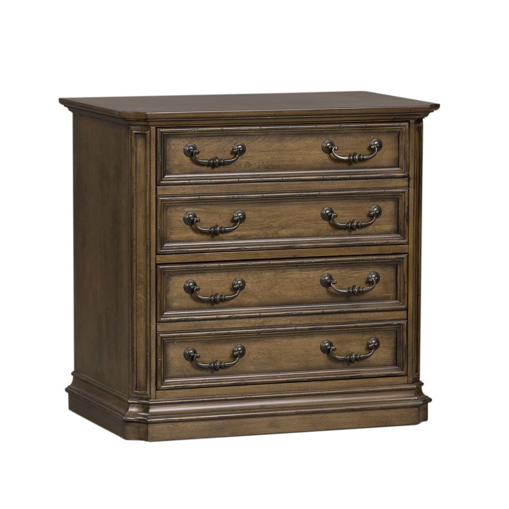 Amelia Lateral File in Antique Toffee