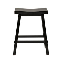 Creations 24 Inch Sawhorse Counter Stool - Black (RTA) in Various