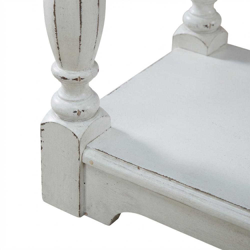 White, Console Table, Quality Build, Durable Wood Frame