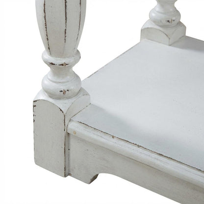 White, Console Table, Quality Build, Durable Wood Frame
