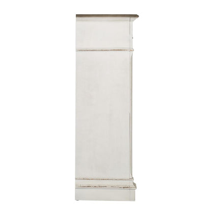 Abbey Park 5 Drawer Chest in Antique White