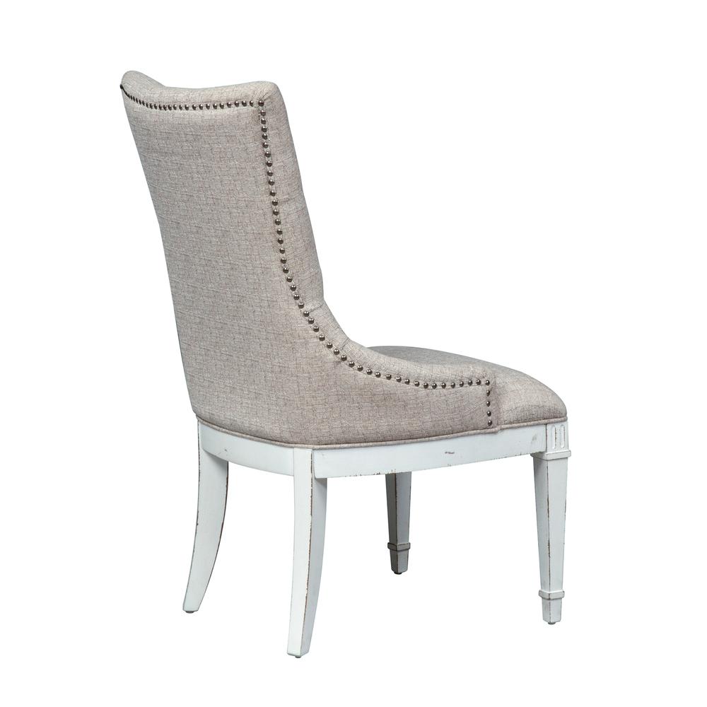 Abbey Park Hostess Chair-Set of 2 in Antique White