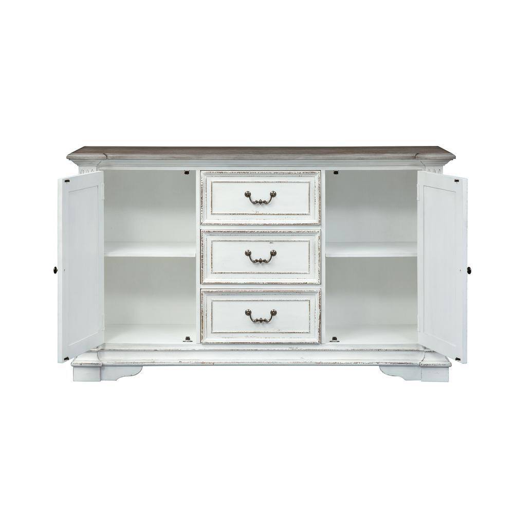 Abbey Park Buffet in Antique White