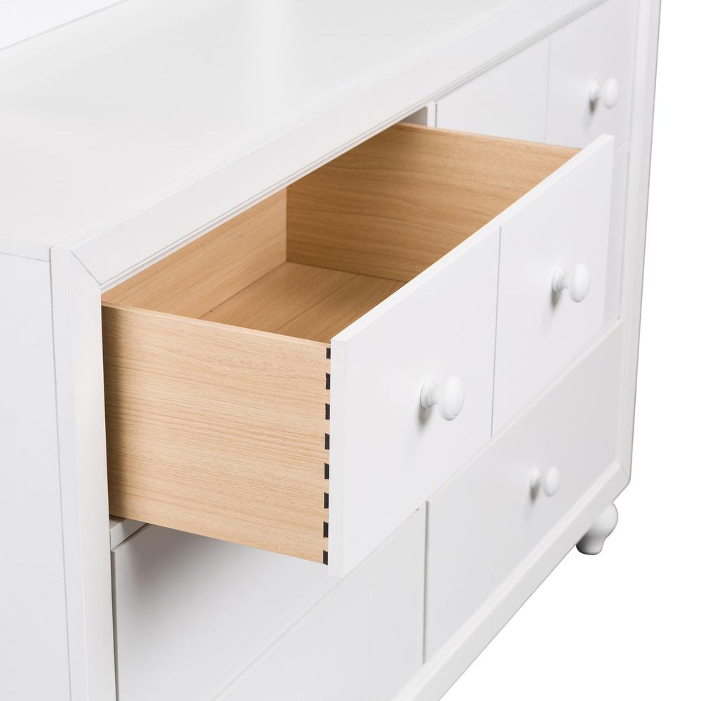 Cottage View 6 Drawer Dresser in White