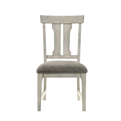 Hallendale Splat Back Side Chair (RTA) - Set of 2 - Gravel Wash