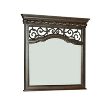 Arbor Place Landscape Mirror in Brownstone