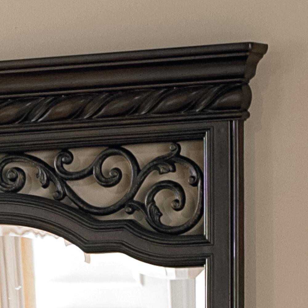 Arbor Place Dresser & Mirror in Brownstone