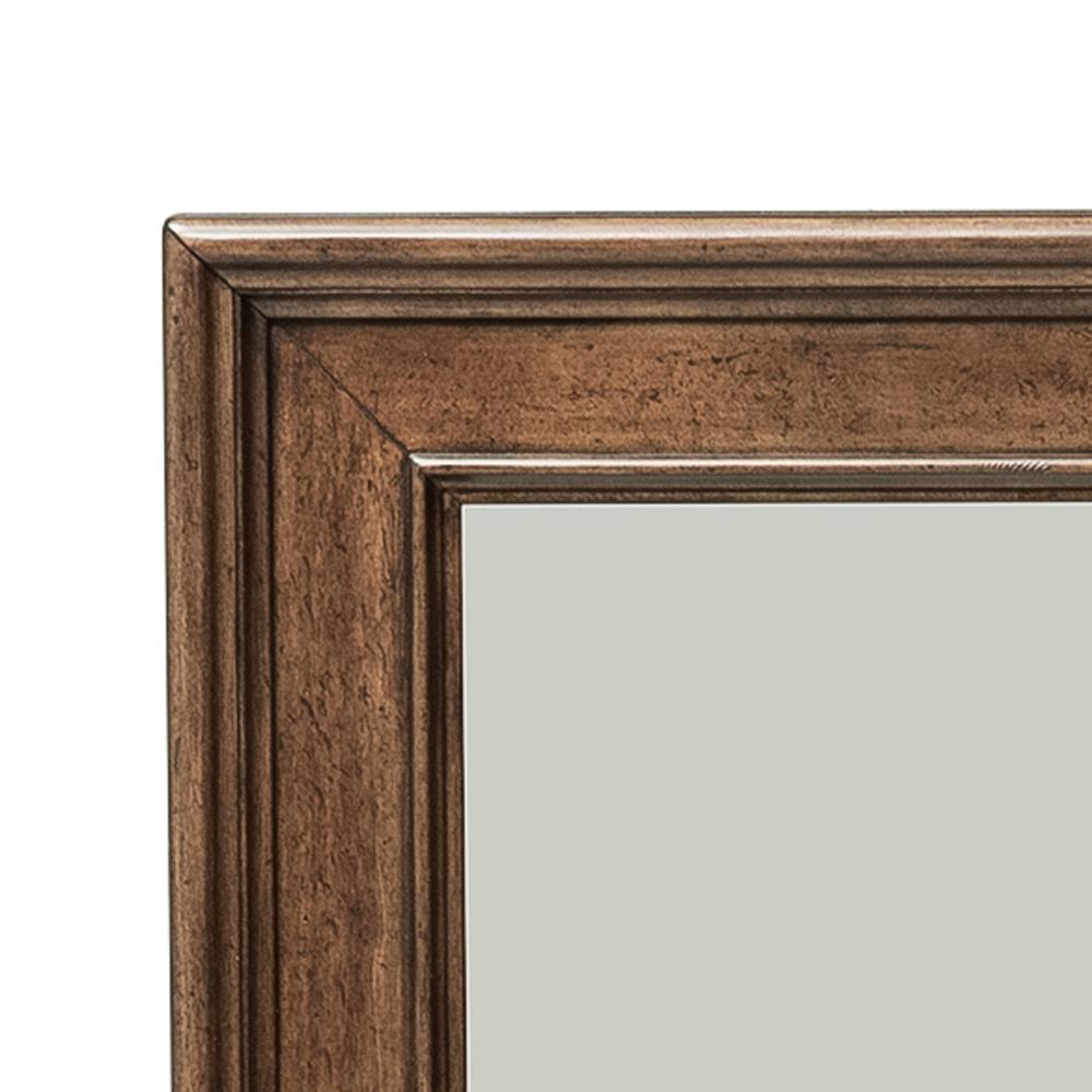 Rustic Traditions Dresser & Mirror in Rustic Cherry