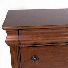 Rustic Traditions Dresser & Mirror in Rustic Cherry