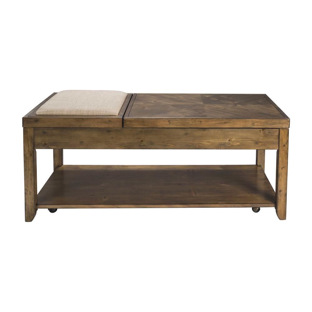 Mitchell Cocktail Table in Nutmeg