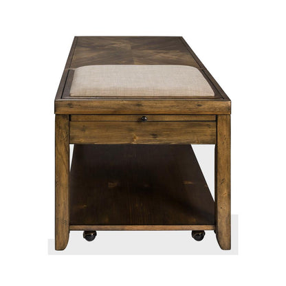 Mitchell Cocktail Table in Nutmeg