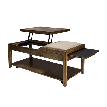 Mitchell Cocktail Table in Nutmeg