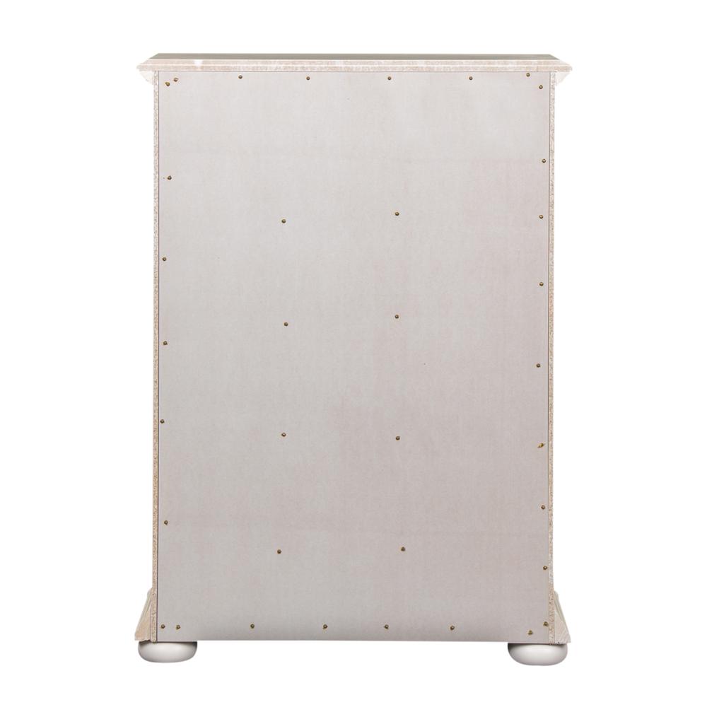Summer House 5 Drawer Chest in Oyster White