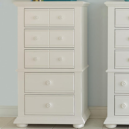 Summer House I Lingerie Chest in Oyster White