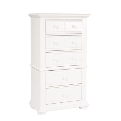 Summer House I Lingerie Chest in Oyster White