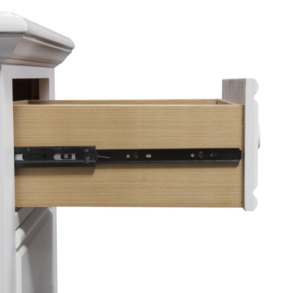 Summer House 2 Drawer Night Stand in Oyster White