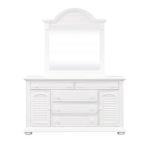 Summer House I Dresser & Mirror in Oyster White