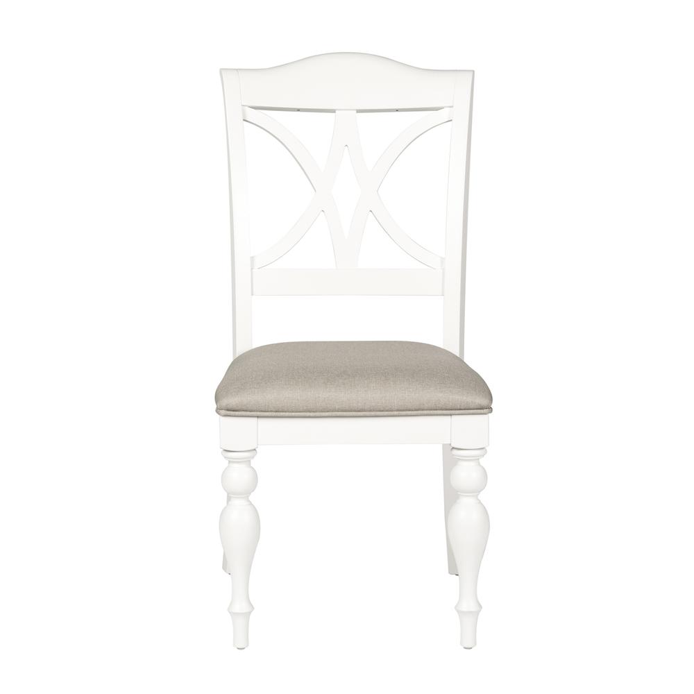 Summer House Slat Back Side Chair (RTA)-Set of 2 in Oyster White