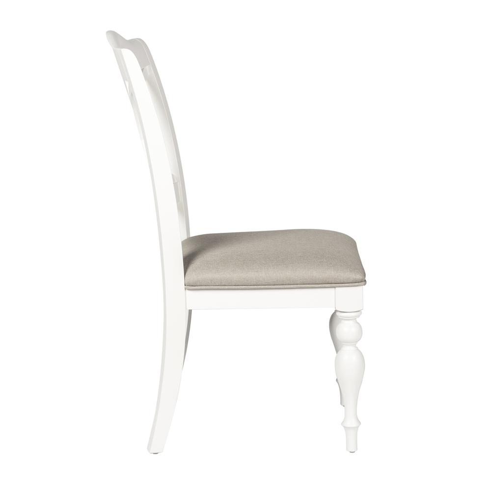 Summer House Slat Back Side Chair (RTA)-Set of 2 in Oyster White