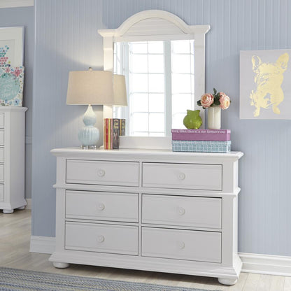 Summer House Dresser & Mirror in Oyster White