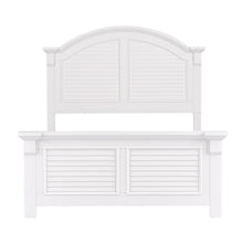 Summer House Full Panel Bed in Oyster White