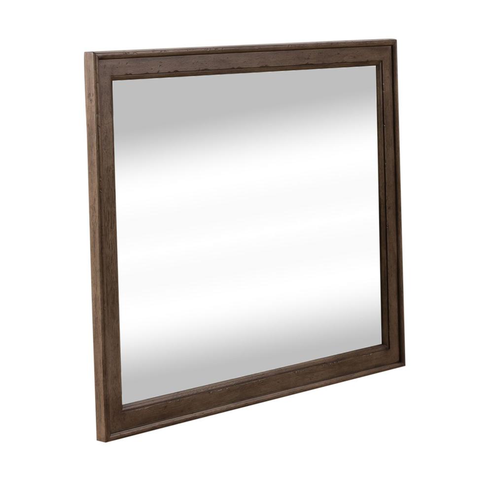 Americana Farmhouse Dresser & Mirror in Dusty Taupe