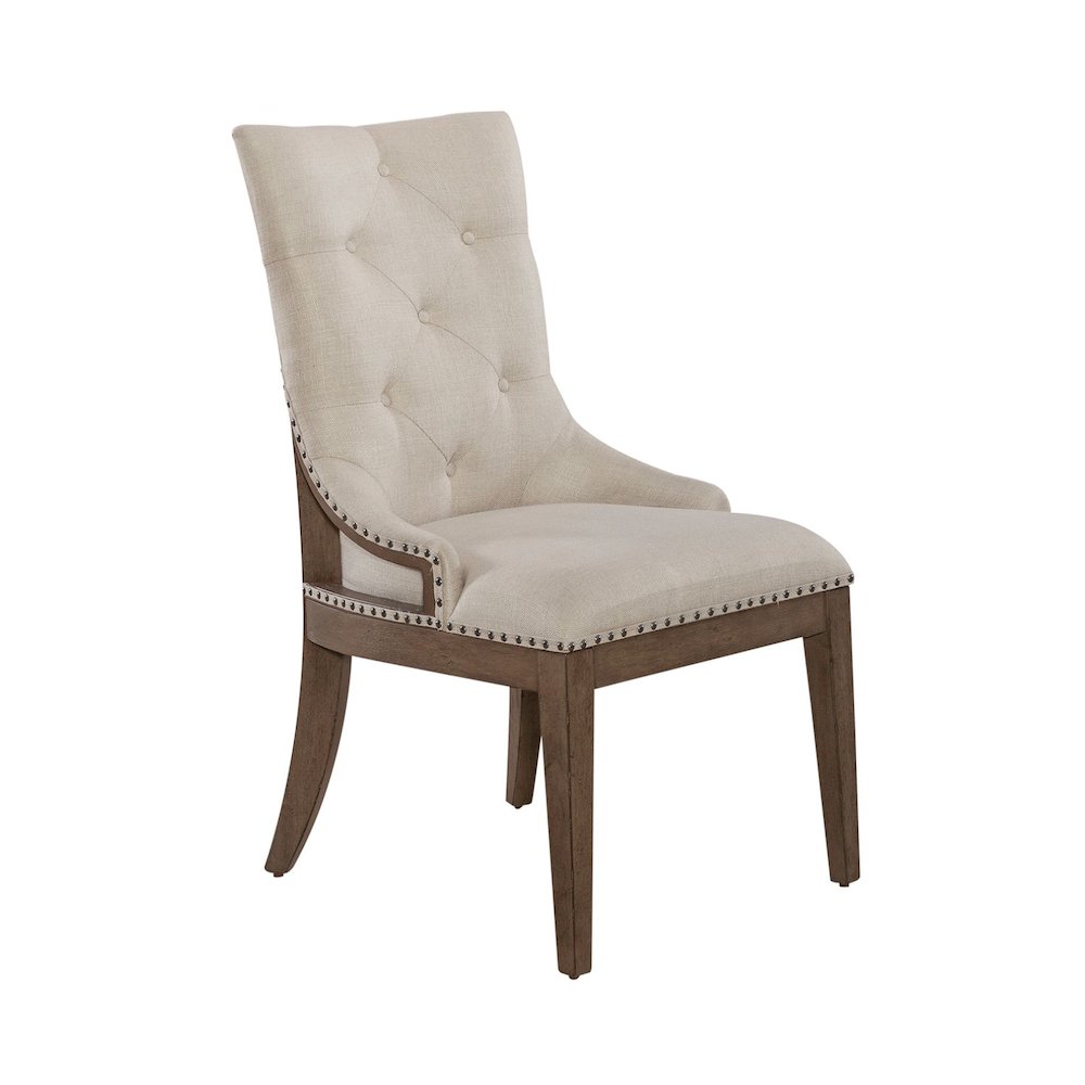 Uph Shelter Side Chair (RTA) - Set of 2 Traditional Multi in Dusty Taupe