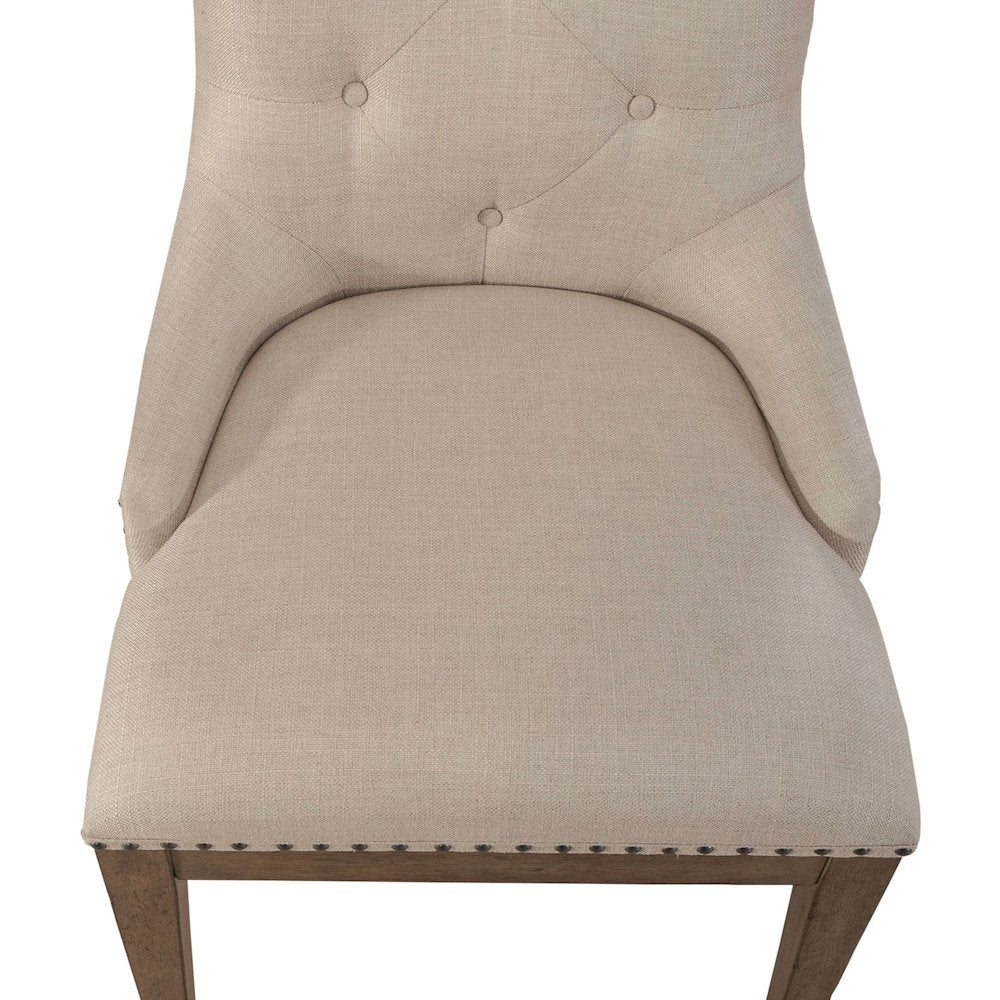 Uph Shelter Side Chair (RTA) - Set of 2 Traditional Multi in Dusty Taupe