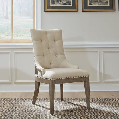 Uph Shelter Side Chair (RTA) - Set of 2 Traditional Multi in Dusty Taupe