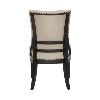 Uph Shelter Side Chair (RTA) - Black - Set of 2 Traditional Multi
