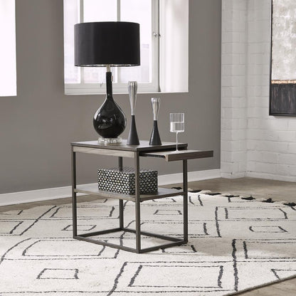Jamestown Chair Side Table in Tobacco