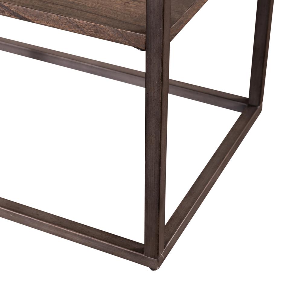 Jamestown Chair Side Table in Tobacco