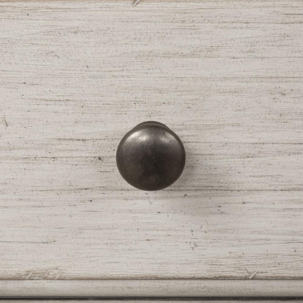 Farmhouse Reimagined Dresser & Mirror in Antique White w/ Chestnut Top