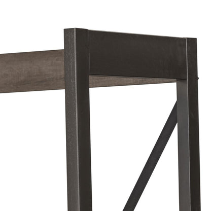 Tanners Creek Desk and Bookcase Set in Graystone