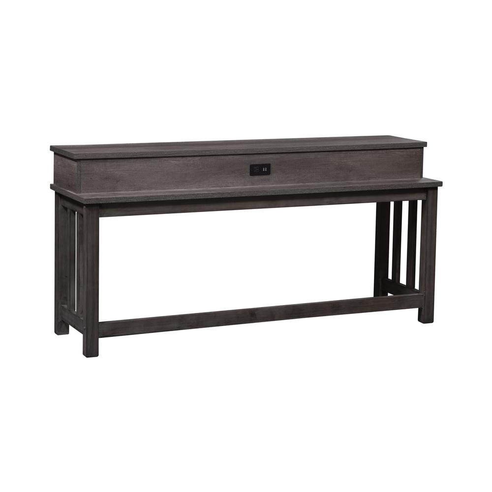 Tanners Creek Console Bar Table in Graystone