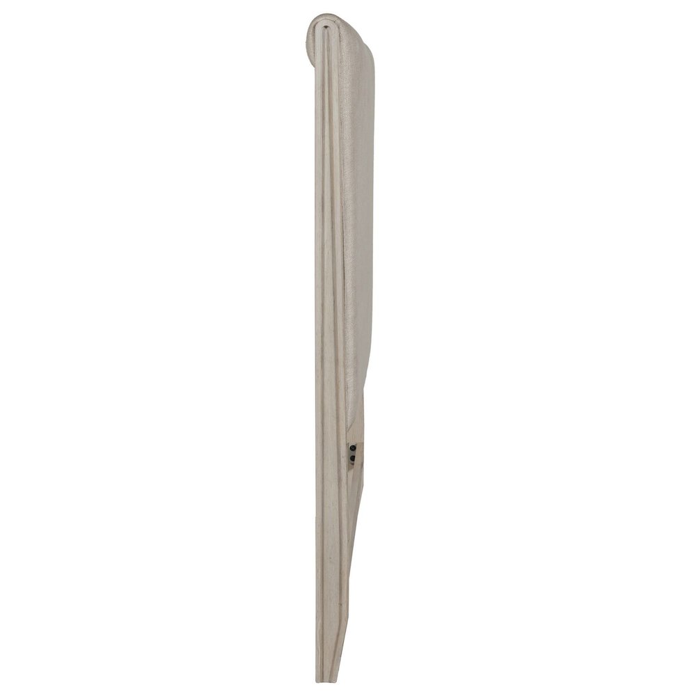 New Haven King Upholstered Panel Bed Headboard - Sanctuary White