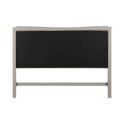 New Haven King Upholstered Panel Bed Headboard - Sanctuary White