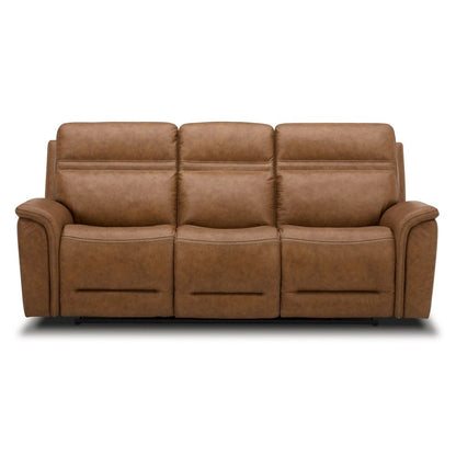 Power Three Seat Dual Reclining Sofa, Power Headrest, Lumbar with Zero Gravity