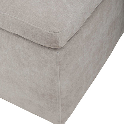 Accent Dining Chair with Castors - Squared Back - Truffle Upholstry