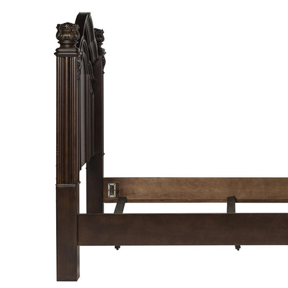 Messina Estates Queen Poster Headboard in Cognac