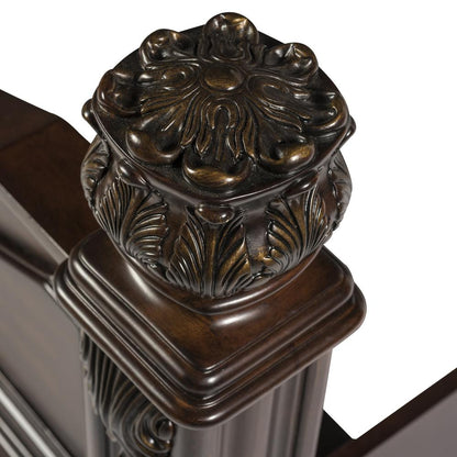 Messina Estates King Poster Headboard in Cognac