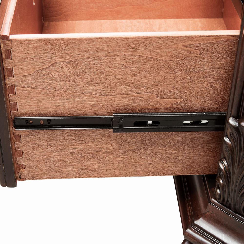 Messina Estates 3 Drawer Night Stand in Cognac