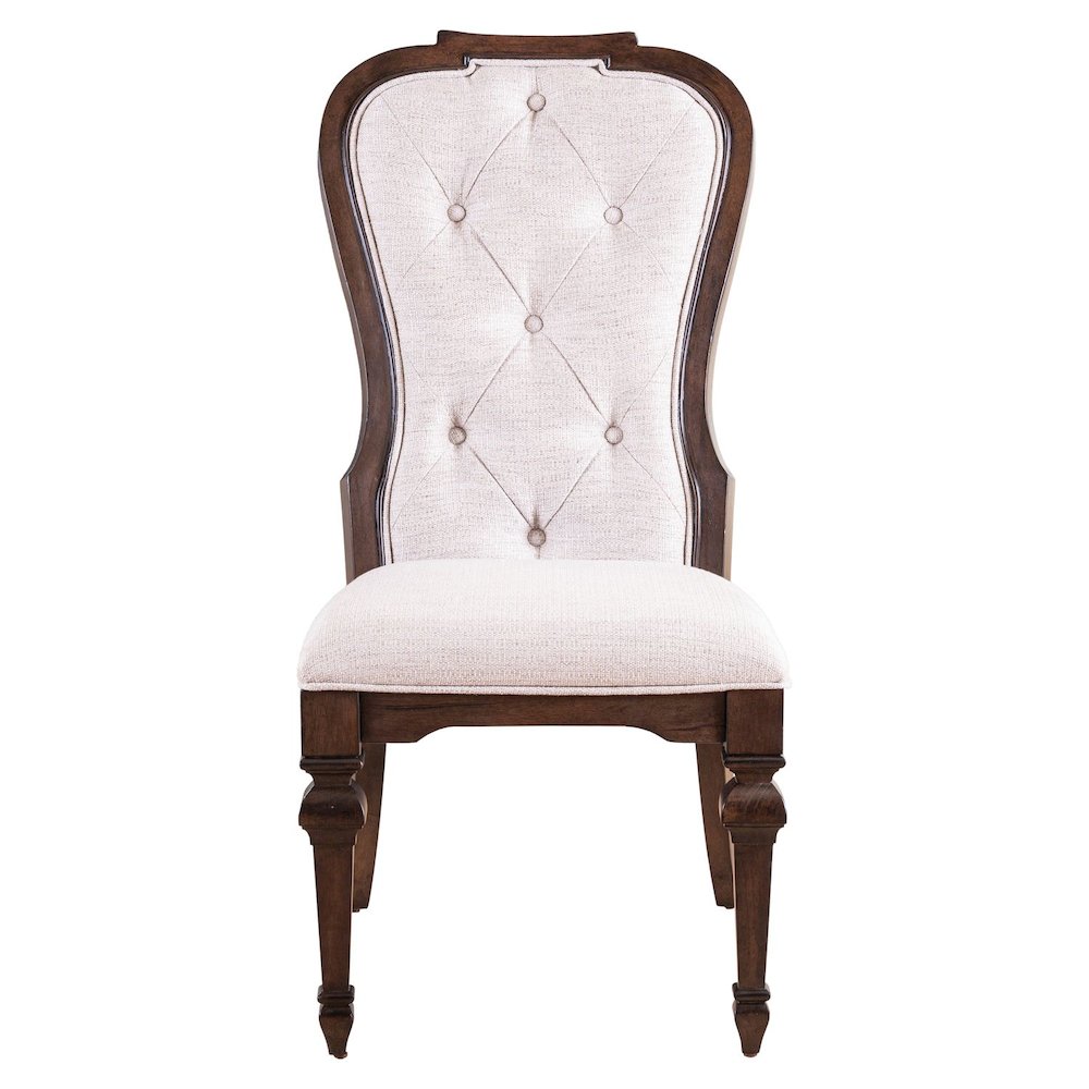 Providence Park Uph Side Chair for Dining Room - Set of 2 - Chateau Brown