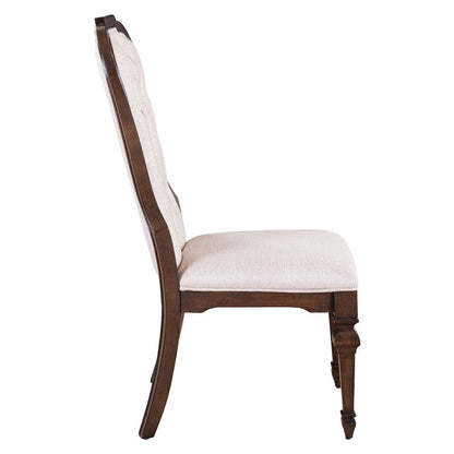 Providence Park Uph Side Chair for Dining Room - Set of 2 - Chateau Brown