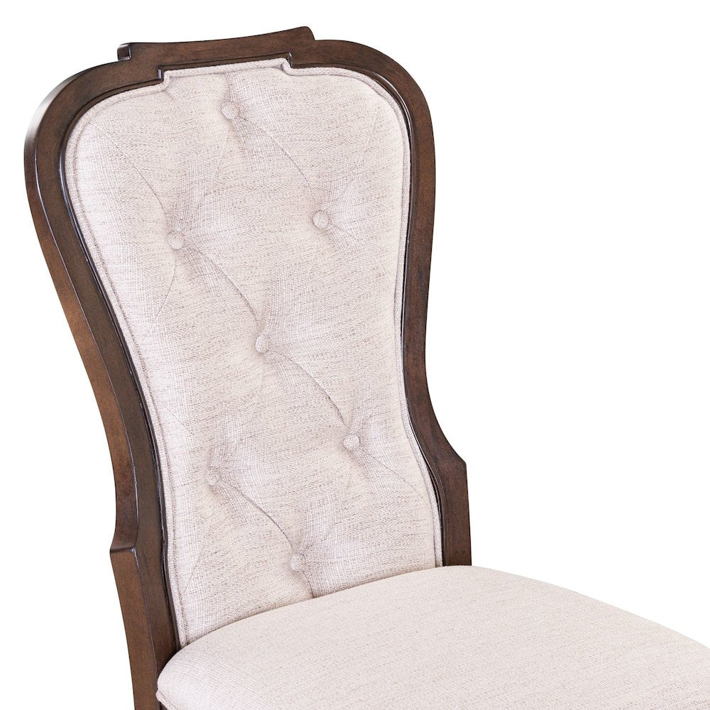 Providence Park Uph Side Chair for Dining Room - Set of 2 - Chateau Brown