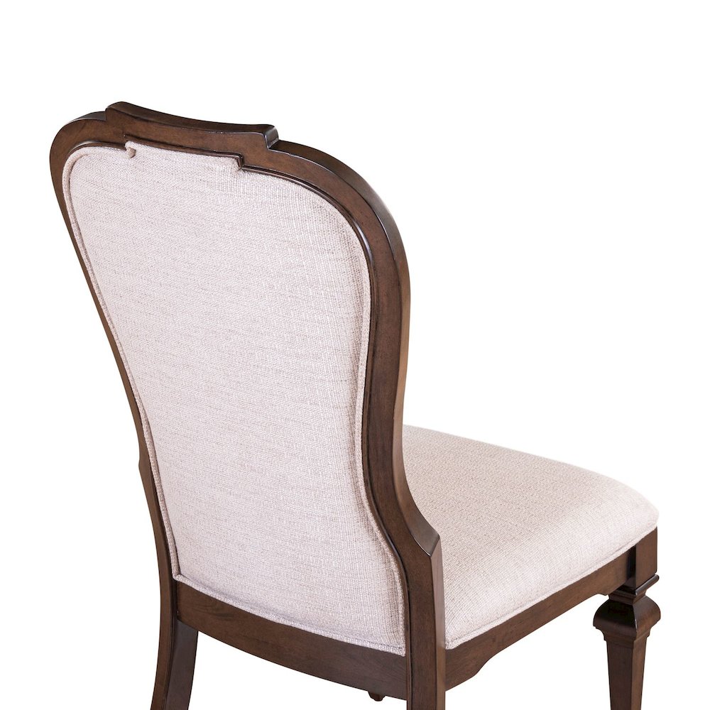 Providence Park Uph Side Chair for Dining Room - Set of 2 - Chateau Brown