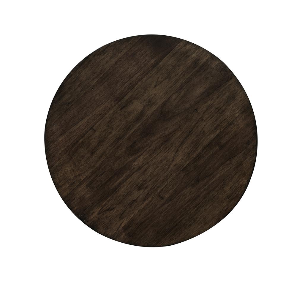 Ventura Blvd Round End Table in Bronze Spice