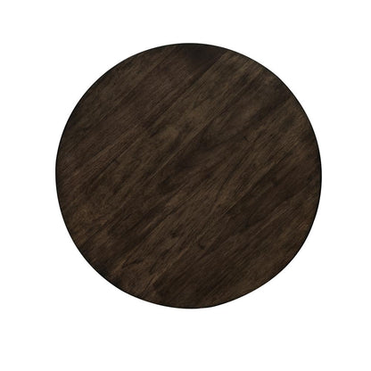 Ventura Blvd Round End Table in Bronze Spice