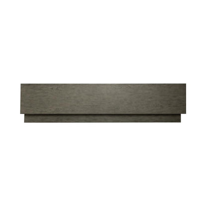 Liberty Furniture Bartlett Field Console Bar Table in Driftwood